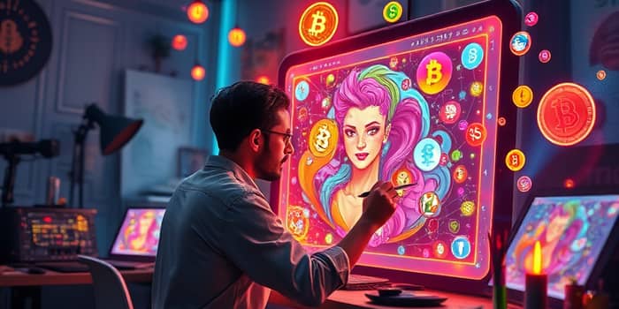 Cripto e NFT para Artistas: Monetize Sua Arte Digital